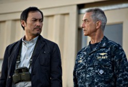 Ken Watanabe e David Strathairn in Godzilla