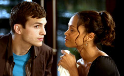 Ashton Kutcher e Zoe Saldana in Indovina chi