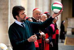 Nanni Moretti in una scena