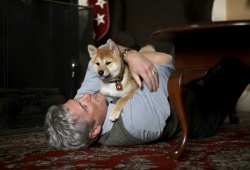 Richard Gere e Forest in Hachiko