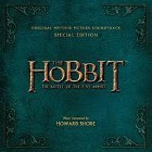 La copertina del CD di Lo Hobbit: la battaglia delle cinque armate