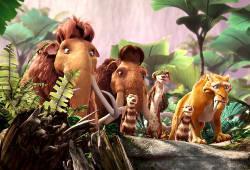 Ellie, Crash, Manny, Buck, Eddie e Diego in L'era glaciale 3 - L'alba dei dinosauri