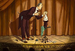 Una scena de "L'illusionista" di Sylvain Chomet