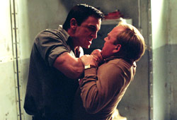 Daniel Craig e Toby Jones in una scena di Infamous - Una pessima reputazione