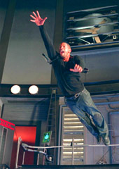 Will Smith in una scena di Io, robot