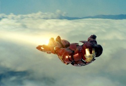 Una scena di Iron Man