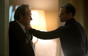 Tommy Lee Jones e Matt Damon in Jason Bourne