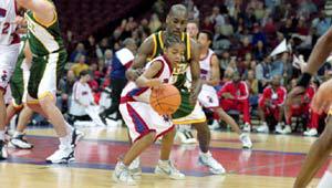 Lil' Bow Wow marcato da Gary Payton in Il sogno di Calvin