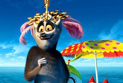 Una scena di Madagascar 3