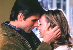 Tom Cruise e Renée Zellweger in Jerry Maguire