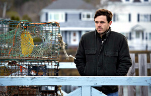 Casey Affleck in una scena di Manchester by the Sea