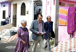 Judi Dench, Tom Wilkinson e Bill Nighy in Marigold Hotel