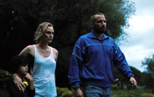 Paul Hamy, Diane Kruger e Matthias Schoenaerts in una scena di Maryland