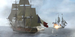 Una scena di Master & Commander