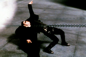 Keanu Reeves in Matrix