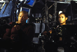 Laurence Fishburne e Jada Pinkett Smith