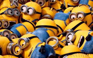 Una scena di Minions