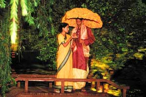 Una scena di Monsoon Wedding