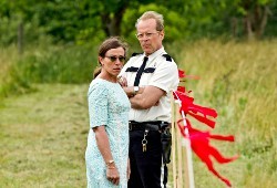 Frances McDormand e Bruce Willis in Moonrise Kingdom