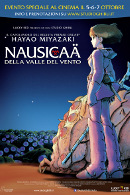 La locandina di Nausicaä della Valle del Vento