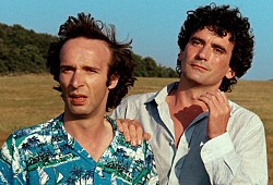 Roberto Benigni e Massimo Troisi in Non ci resta che piangere