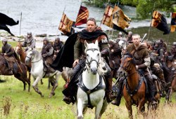 Russell Crowe in una scena di Robin Hood