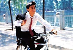 Cui Lin in Le biciclette di Pechino