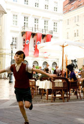 Asa Butterfield in Il Bambino con il Pigiama a Righe