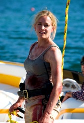 Elisabeth Shue in Piranha 3D