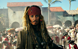 Johnny Depp in Pirati dei Caraibi – La vendetta di Salazar