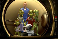 Una scena di Planet 51