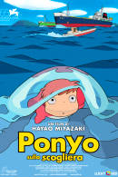 La locandina di Ponyo sulla scogliera