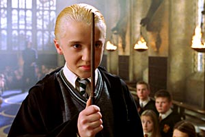 Tom Felton in Harry Potter e la Camera dei Segreti