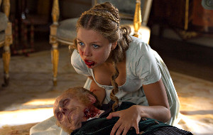  Jess Radomska in una scena di PPZ – Pride + Prejudice + Zombies