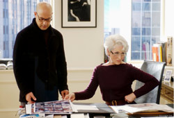 Stanley Tucci e Meryl Streep in Il Diavolo veste Prada