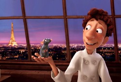 Una scena di Ratatouille