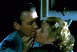 James Stewart e Grace Kelly in La finestra sul cortile