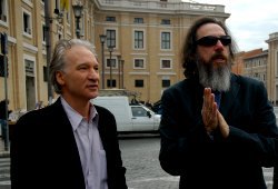 Bill Maher e il regista Larry Charles in Religiolus