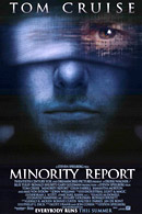 La locandina statunitense di Minority Report