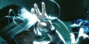 Tom Cruise in una scena di Minority Report