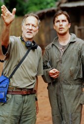 Il regista Werner Herzog e Christian Bale sul set di L'alba della libertà