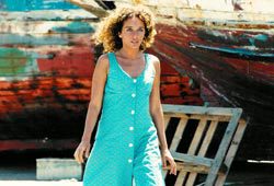 Valeria Golino in una scena di Respiro