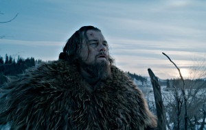 Leonardo DiCaprio in una scena di Revenant - Redivivo