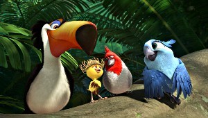 Gioiel in una scena di Rio 2 - Missione Amazzonia