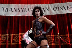 Tim Curry in The Rocky Horror Picture Show