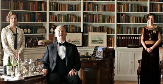 Laura Linney, Bill Murray e Olivia Williams in A Royal Weekend