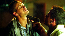 Paul Walker e Johnny Messner in una scena di Running