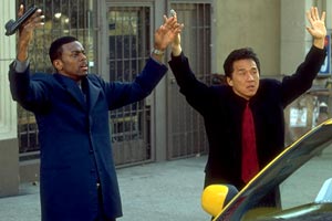 Chris Tucker e Jackie Chan in Rush Hour