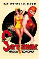 La locandina statunitense di Satanik