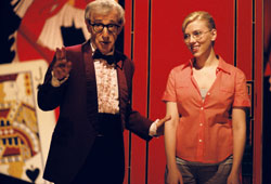 Woody Allen e Scarlett Johansson in Scoop